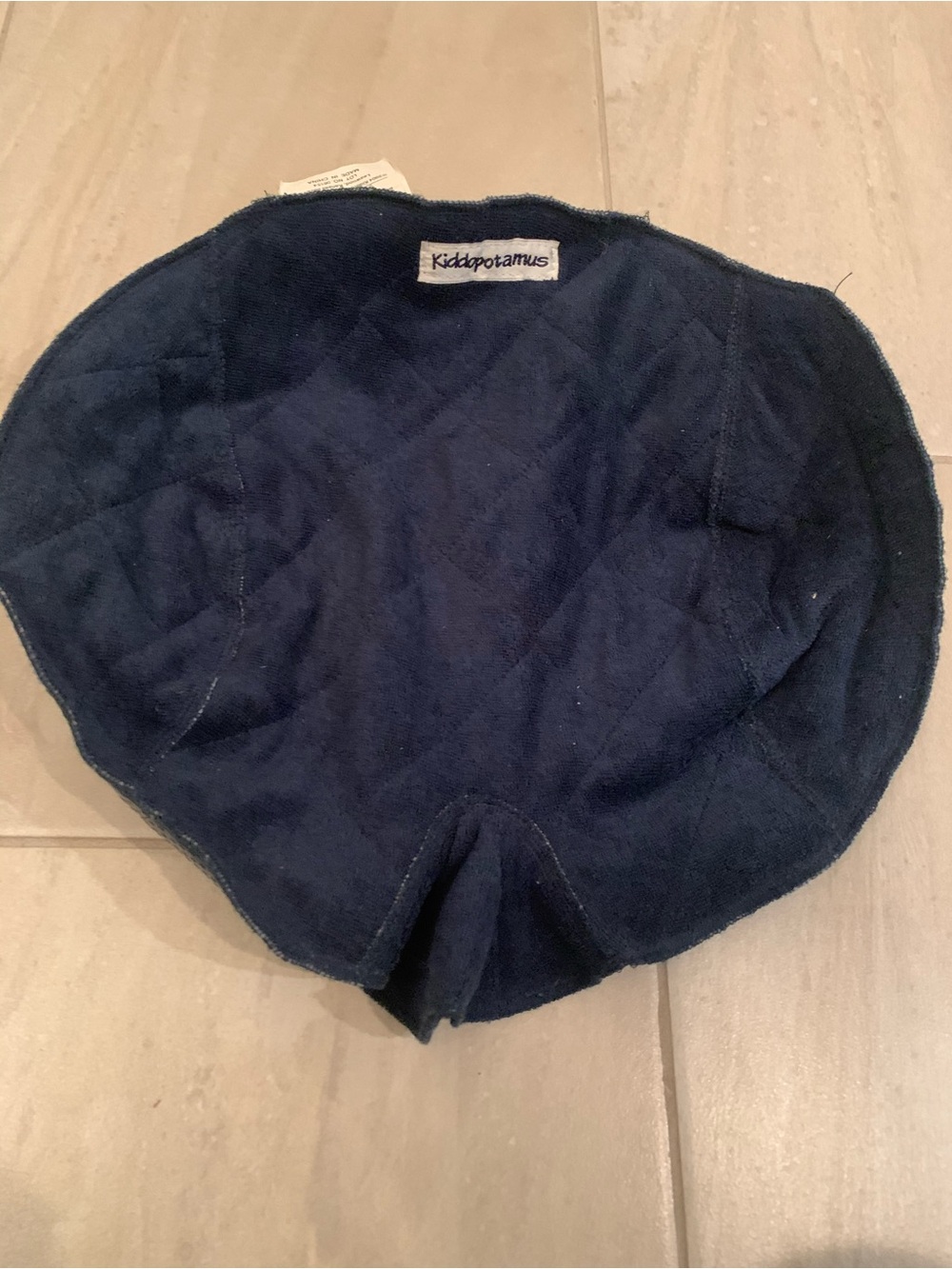 Kiddopotamus Navy Car Seat Protector